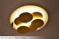 Preview: Braga Nuvola LED Ceiling Light Rust Colour / Gold Leaf 2092/PL45-M-23/14