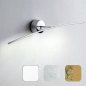 Preview: Icone Albatros 90.M LED-Wand- und Bilderleuchte neigbar 2700K Farbauswahl