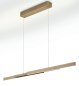Preview: Exhibition piece - Knapstein Lara 134 51.485.05 LED pendant luminaire - 72.5 cm to 134 cm extendable top/bottom light gesture control lift dimmable - matt nickel