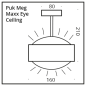 Preview: Top Light LED Puk Meg Maxx Eye Ceiling, colour selection