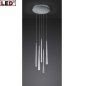 Preview: LED hanging lamp " LUCID XL" 3506 5 flames Schmidt lights