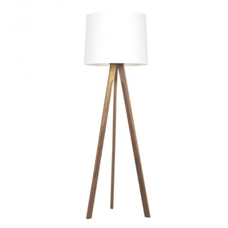 Herzblut floor lamp Tre oak 11810.20 LS Cotton Black