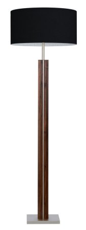 Herzblut Floor Lamp Dana 11865.20 Dana Walnut LS Black Made in Germany
