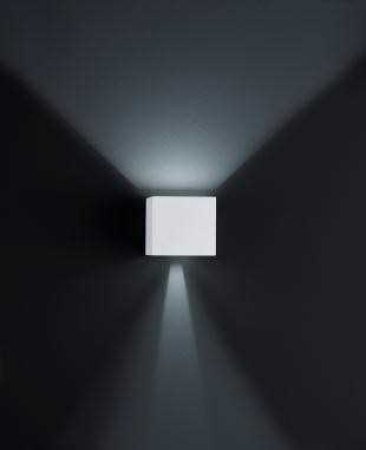 Adjustable LED indoor and outdoor wall lamp different colors