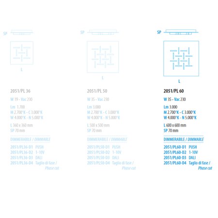 Preview: BRAGA LED ceiling light Cristalli transparent 2051/PL60D C-31 Rose brushed