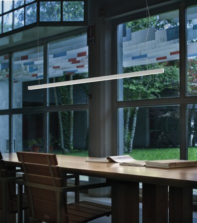 Braga LED Hängeleuchte Elle 133cm 2089/S Touchdimmer weiß