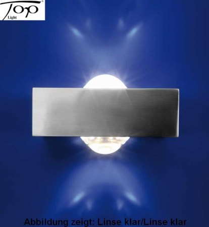 LED wall light/mirror light "Focus 150" 15cm 2 x 8W Top Light