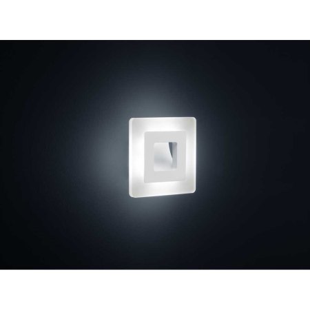 Square LED wall light "JENNA" 18/1533.07 Helestra