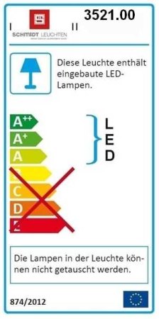 LED Pendelleuchte Cobra XL 3521.. Schmidt Leuchten