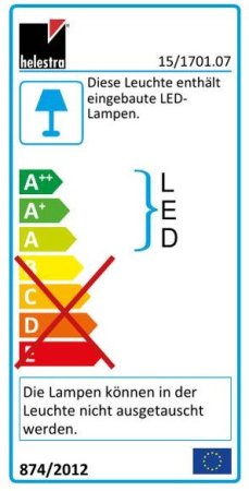 Helestra Vigo LED spotlight line connector 15/1701 ...