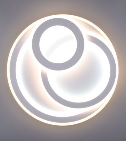 LED Wand- /Deckenleuchte Mita Ø 51,5 cm mit Fernbedienung weiß 9250 Lumen