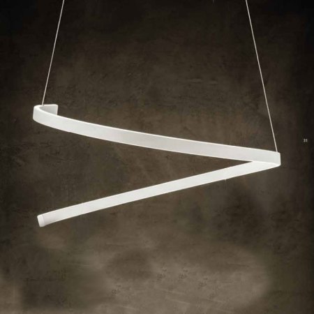 Exhibition piece - Braga Spira LED pendant 90cm white 2130/S90 M-10, dimmable