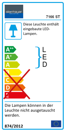 LED-Deckenleuchte 7166 ST Steinhauer Leuchten
