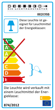 Deckenleuchte "LOGOS 12 - DAT N" 882035B Die Lichtmanufaktur/DeLight