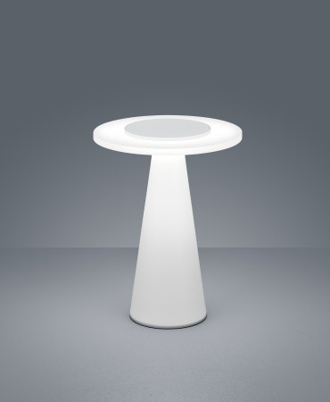 Helestra LED table lamp Bax matt white 19/1943.07