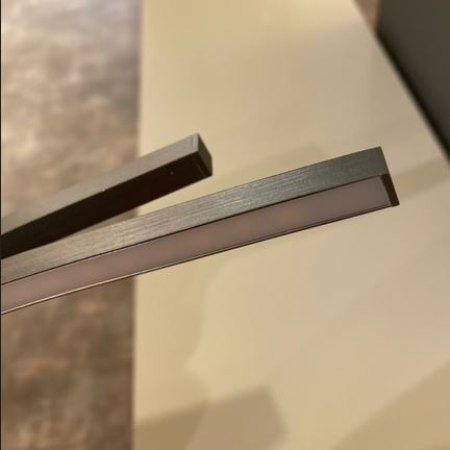 Ausstellungsstück - LED Deckenleuchte SOFT mattnickel 45680009 Bopp