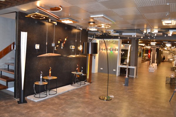 Knapstein Linn 95 60 51.475.07 Sa LED pendant light - 95cm top/bottom light gesture control dimmable - black matt