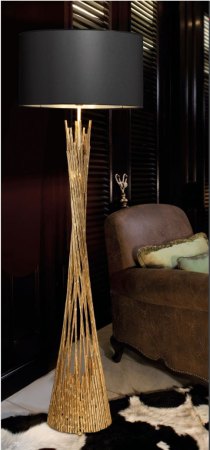 Ferro Luce Vinco/FS Floor Lamp Gold Leaf