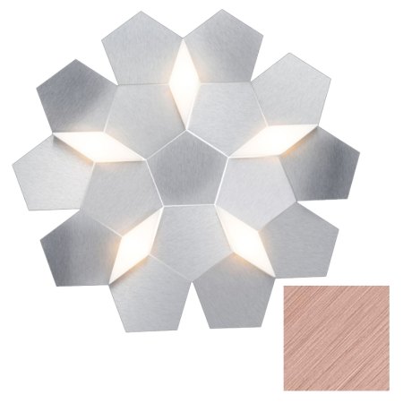 Karat LED wall/ceiling light 5-flame Grossmann 75-785-066