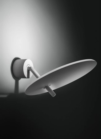 Preview: Icone Luà20 LED wall lamp white Ø 30 cm 3000K