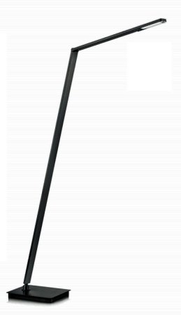 Knapstein Juli-S LED floor lamp  dimmable, with gesture control - black