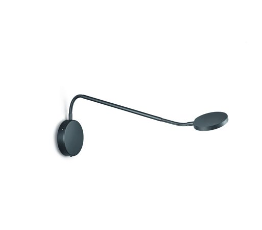 Knapstein THEA-W Wall lamp black 21.845.07 Gesture control stepless dimming