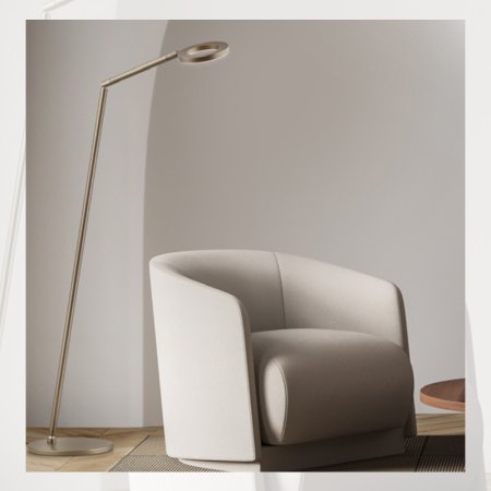 Knapstein Germany Tessa-S LED Reading Lamp Gesture Control Colour Selection