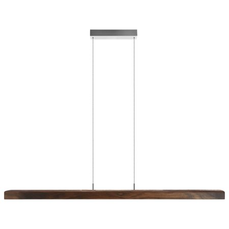 Herzblut Leonora 1600 mm solid wood beam luminaire top and bottom light with tambour pull colour selection