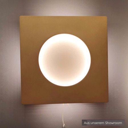 Icone Petra 26 LED wall lamp 26cm x 26cm adjustable Colour selection