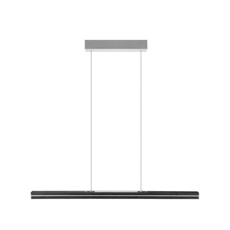 Herzblut Dana 1000 mm LED wooden pendant luminaire top and bottom light, dimmable with roller cable Colour selection