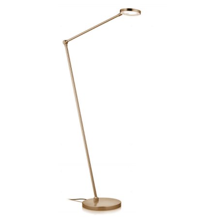 Knapstein Thea-S LED floor-/reading lamp gesture control dimmable effect bronze
