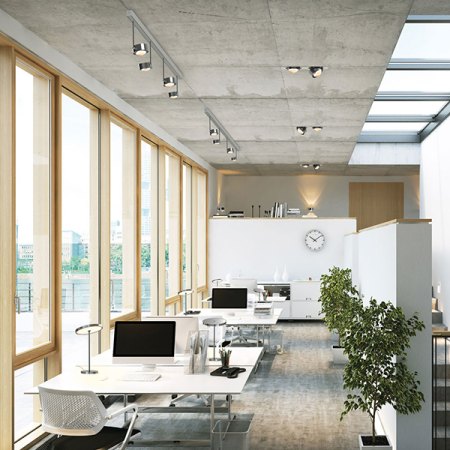 Top Light Puk Maxx Choice Side IV ø 120 LED Deckenleuchte dreh- /schwenkbar Konfigurator, dimmbar