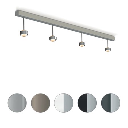 Top Light Puk Mini Choice Eye IV ø 80 LED Ceiling light top lense fixed, dimmable