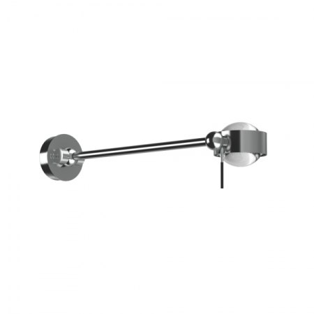 Top Light Puk Mini Wing Single ø 80 LED wall light swivel / tilt / dimmable configurator