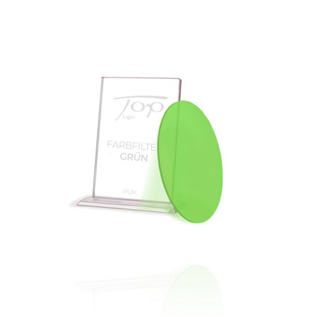 Top Light Zubehör Puk Meg Maxx Farbfilter grün - nur unter Glas oder Linse 2-5044
