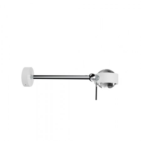 Top Light Puk Mini Side Single Indoor Ø 80 mm Wall lamp rotatable configurator, dimmable