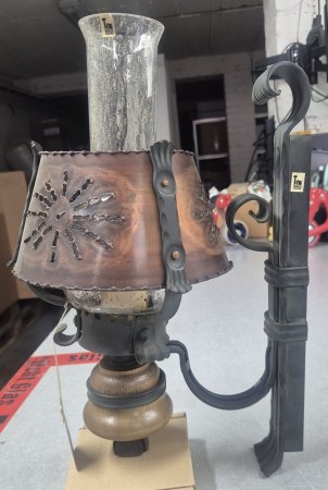 Preview: Rustic Elegance – Vintage Wall Lamp by Koch Söhne