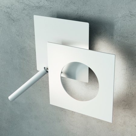 Icone Petra P2.50 LED ceiling lamp 50X50cm spotlight, colour choice