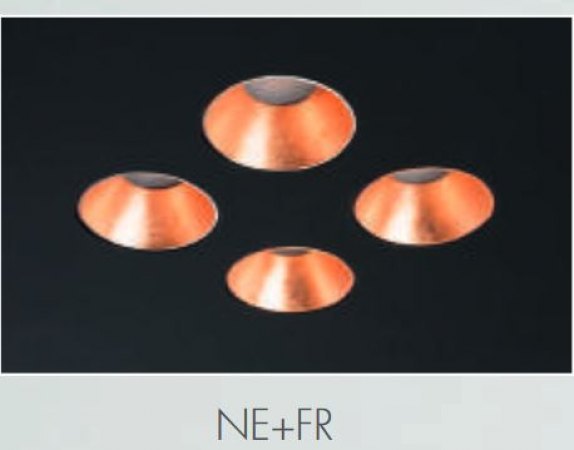 Icone Confort LED ceiling light 6flg.black copper dimmable, 2,700K