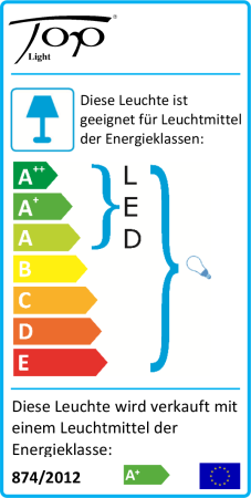Top Light XL LED Spiegelklemmleuchte PUK Maxx Fix Plus Farbauswahl
