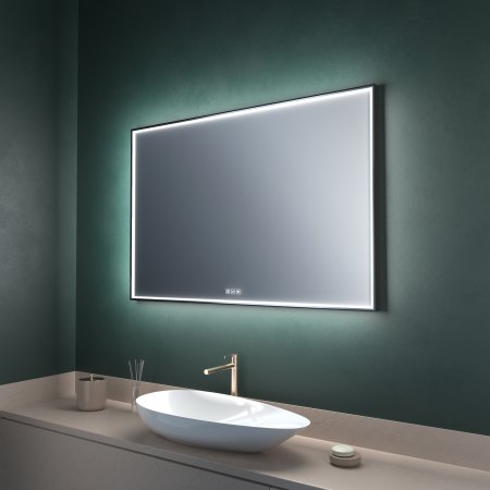 Top Light Crystal Mirror Lumen Light Led Black White Edition Touch/Gesture Control