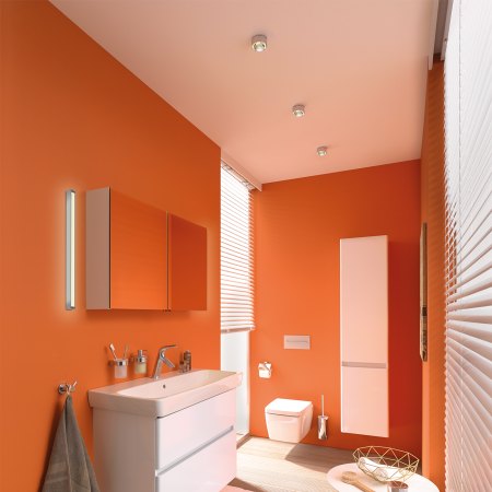 Preview: Top Light PUK One Decken- und Wandleuchte Chrom