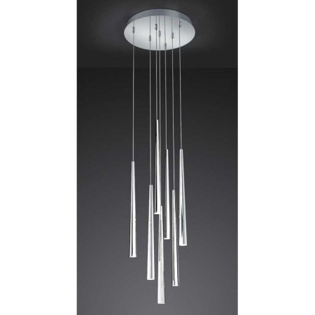 LED hanging lamp " LUCID XL" 7-flames Schmidt lights