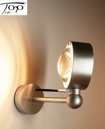 Top Light PUK SIDE SINGLE Nickel matt 20cm 2-0833 Configurator