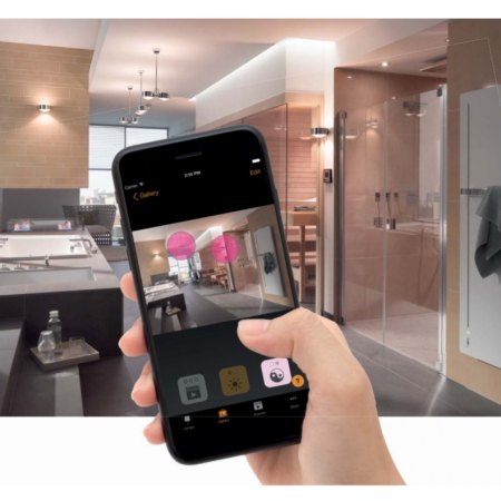 TOP Light Wand- und Deckenleuchte PUK ONE 2 2-080023 - Nickelmatt