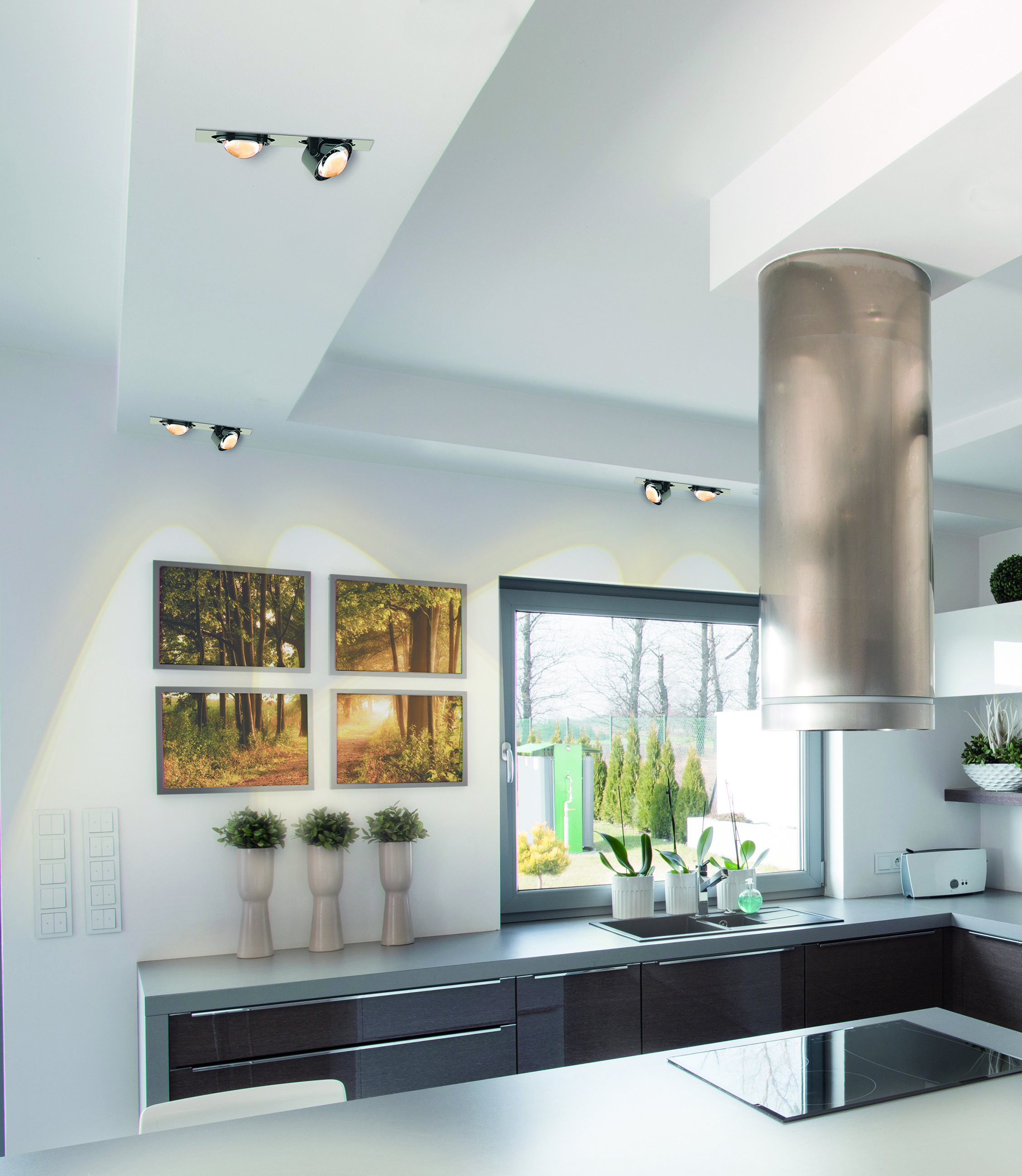 Top Light Deckeneinbauleuchte LED PUK Inside - quadratisch - einflammig