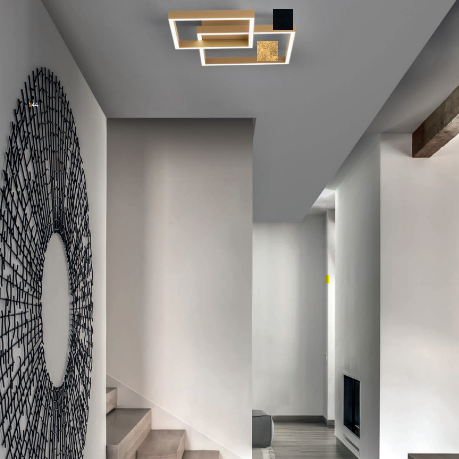 Flat led shop ceiling lights