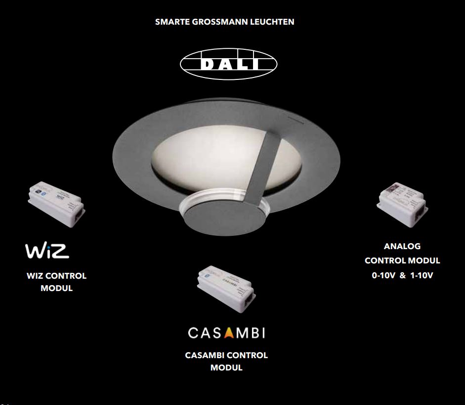 Grossmann Decken Und Wandleuchte Circ 73 Farbauswahl Optional Smart Home 