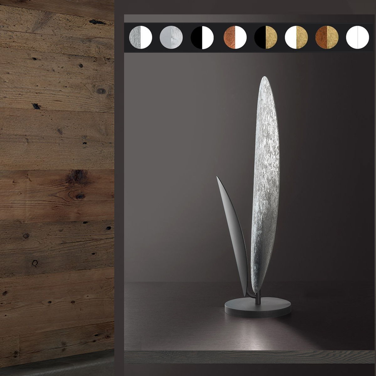Icone Masai LP LED Table lamp oval 2700K dimmable colour selection