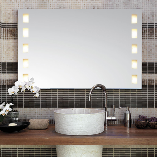 Led sales crystal mirror